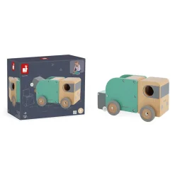 Pretend Play|Wooden Toys-Janod Bolid Recycling Truck