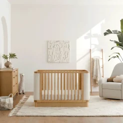 Dressers|Nursery Collections-Babyletto Bondi Boucle 4-in-1 Crib + Bondi 6 Drawer Dresser