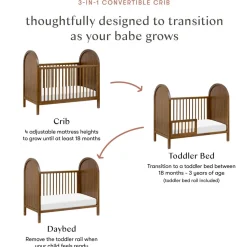 Convertible Cribs-Babyletto Bondi 3-in-1 Crib