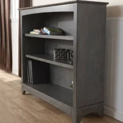 Bookshelves-Pali Bookcase Hutch (Distressed)