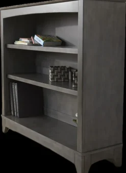 Bookshelves-Pali Bookcase Hutch (Distressed)