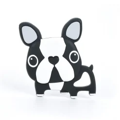 Teethers|Pacifiers + Clips-LouLou Lollipop Boston Terrier Teether