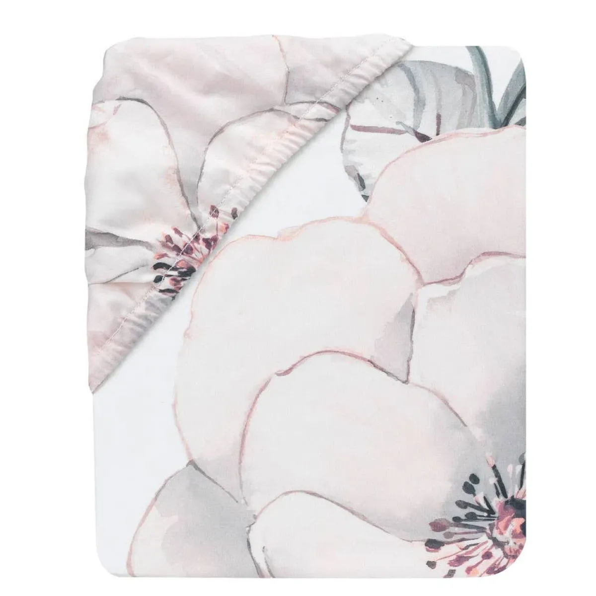 Crib Fitted Sheets-Lambs & Ivy Botanical Baby Crib Sheet