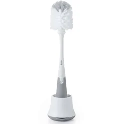 Bottle Brushes + Drying Racks-Oxo Tot Bottle Brush Cleaner with Stand
