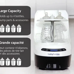 Bottle Sterilizers-Baby Brezza Bottle Washer Pro