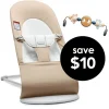 Bouncers-BABYBJÖRN Bouncer Balance Soft Bundle (Woven/Jersey)