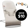 Bouncers-BABYBJÖRN Bouncer Bliss Bundle (3D Jersey)