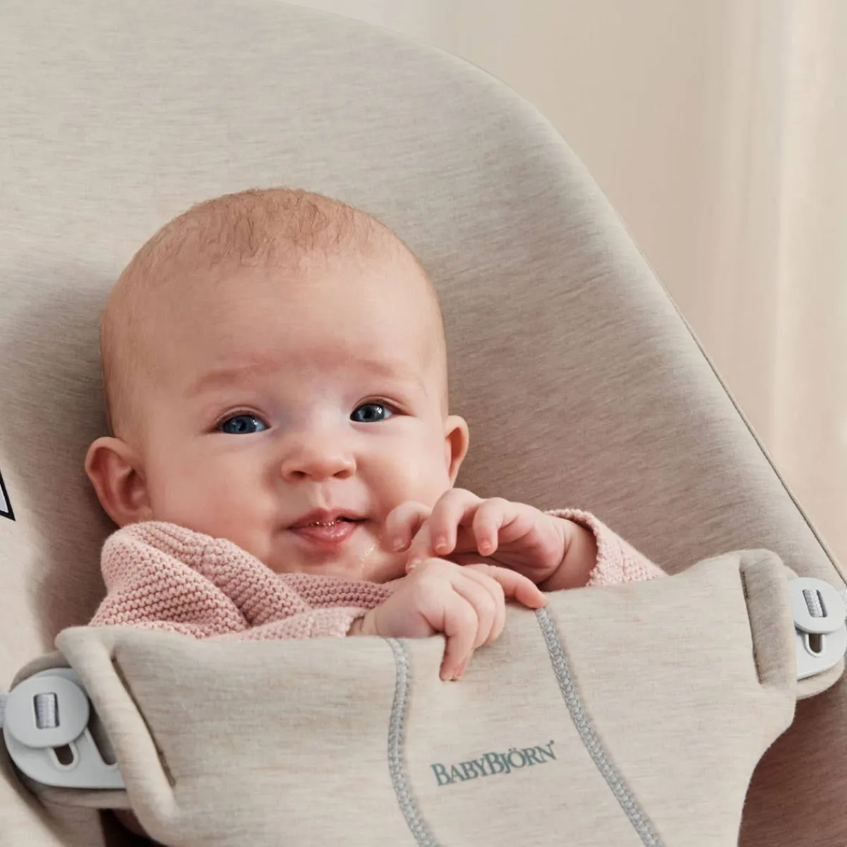 Bouncers-BABYBJÖRN Bouncer Bliss (3D Jersey)