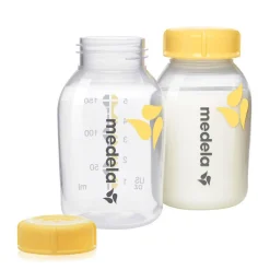 Baby Bottle Sets|Baby Bottles-Medela Breastmilk Bottle with Nipple 3 Pack (150 mL)