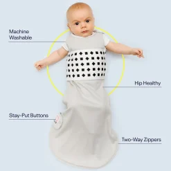 Sleep Sacks + Wraps-Nanit Breathing Wear Sleeping Bag