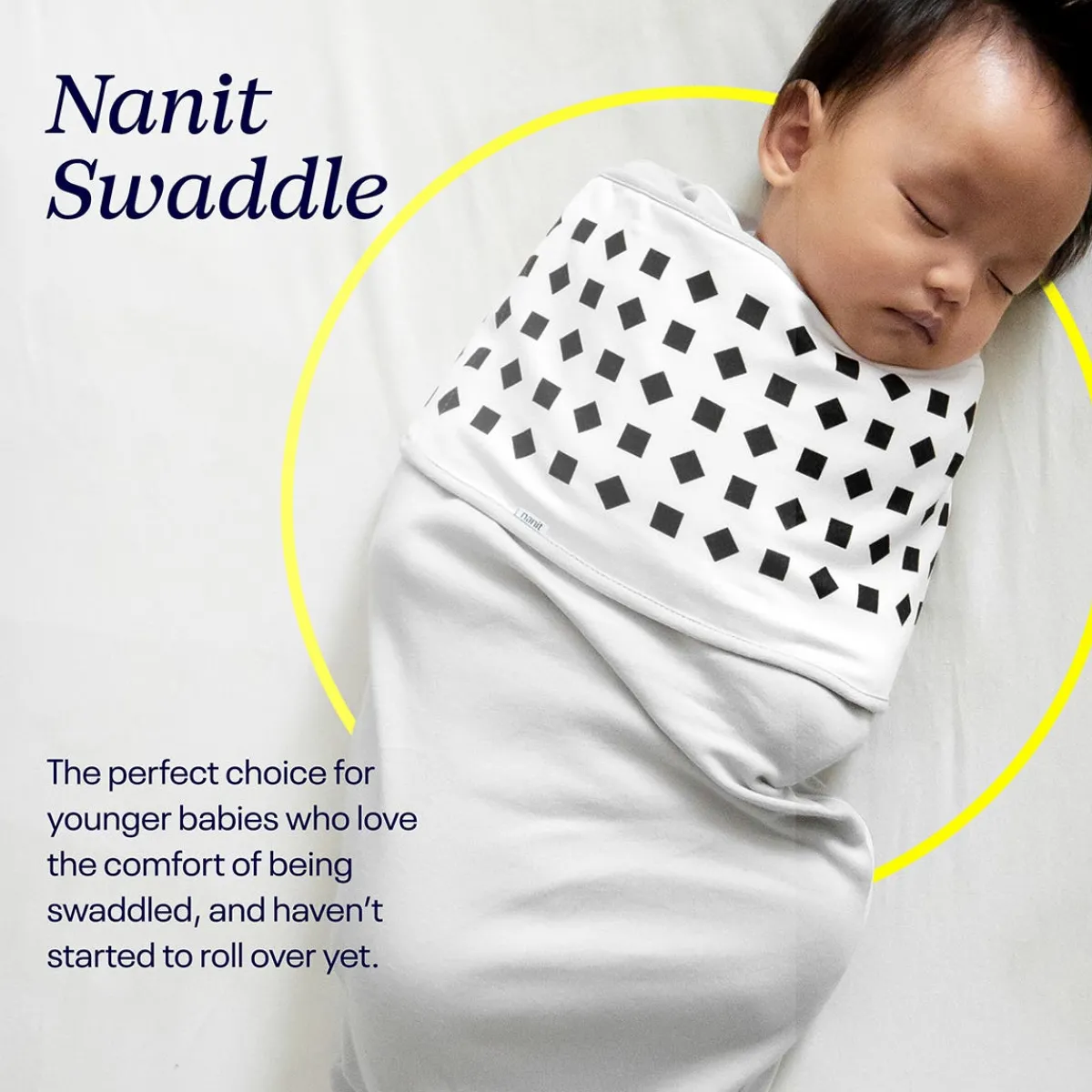 Sleep Sacks + Wraps-Nanit Breathing Wear Swaddle