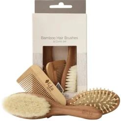Baby Brushes + Combs-Kyte Baby Brush Set (3 Pack)