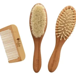 Baby Brushes + Combs-Kyte Baby Brush Set (3 Pack)