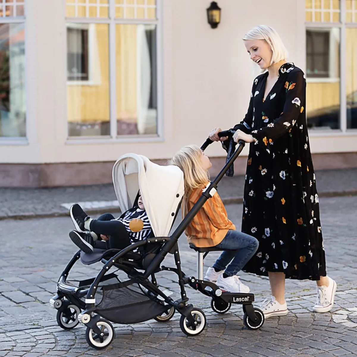 Stroller Accessories-Lascal Buggyboard Maxi+ (Board with Saddle)