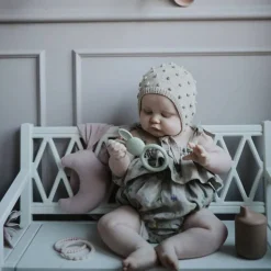 Teethers|Pacifiers + Clips-Mushie Bunny Teether Sage