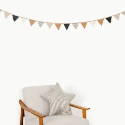 Wall Decor-Gathre Bunting Stone Stripe