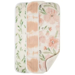 Bibs + Burps-Crane Baby Burp Cloth (3 Pack)