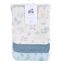 Bibs + Burps-Just Born Burp Cloth (3 Pack)