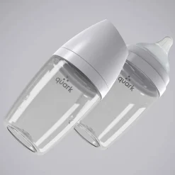 Baby Bottles-Quark Baby BuubiBottle MAX (8 oz) Grey