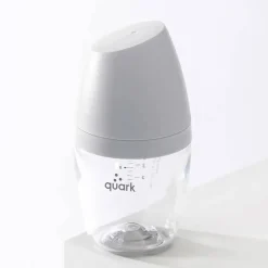 Baby Bottles|Baby Bottle Sets-Quark Baby BuubiBottle MINI (5 oz, 2 Pack) Grey