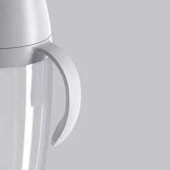 Sippy Cups + Straw Cups-Quark Baby BuubiBottle Sip (8 oz) Grey
