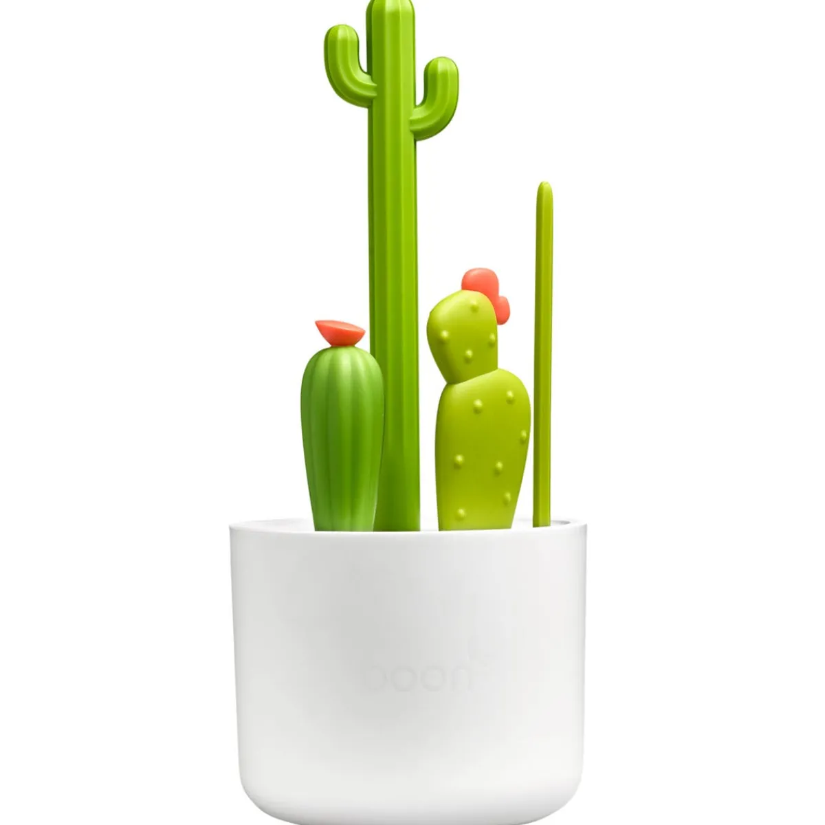 Bottle Brushes + Drying Racks-Boon Inc. Cacti Brush Set