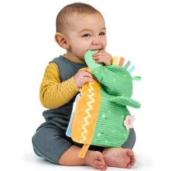 Infant Soft Books|Plush Rattles + Teethers-Ingenuity Calm Springs Soft Teething Activity Book