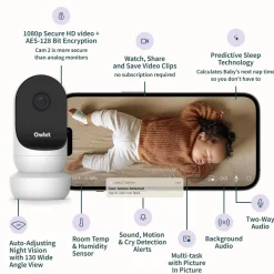 Wifi Monitors|Video Baby Monitors-Owlet Cam 2
