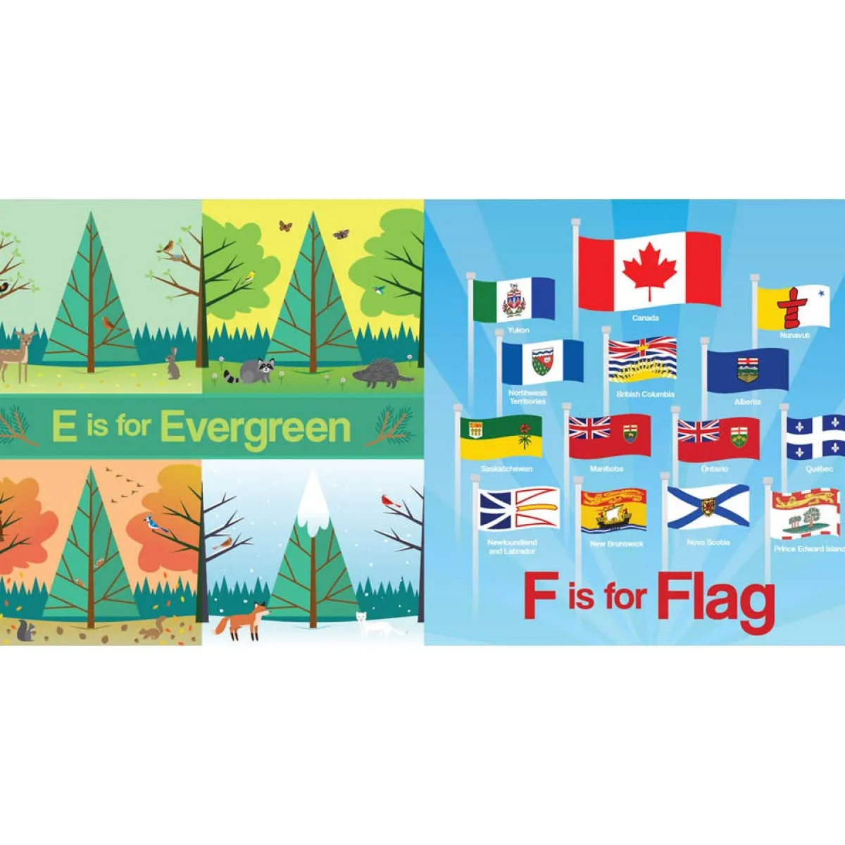 Board Books-Harper Collins Canada ABC Board Book