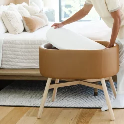 Bassinets-Babyletto x Gathre Capsule Bassinet