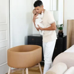 Bassinets-Babyletto x Gathre Capsule Bassinet
