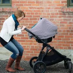 Nursing Scarves|Nursing Covers-Baby Leaf Car Seat Cover