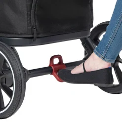 Wagons-Larktale Caravan Coupe LTE Stroller Wagon Byron Black