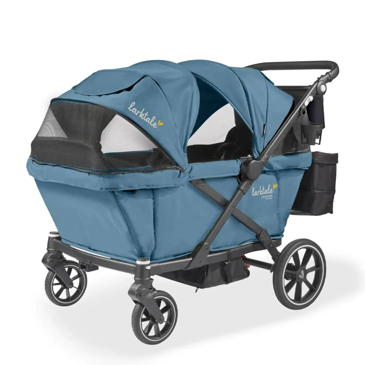Wagons-Larktale Caravan Coupe Quad V2 Stroller Wagon