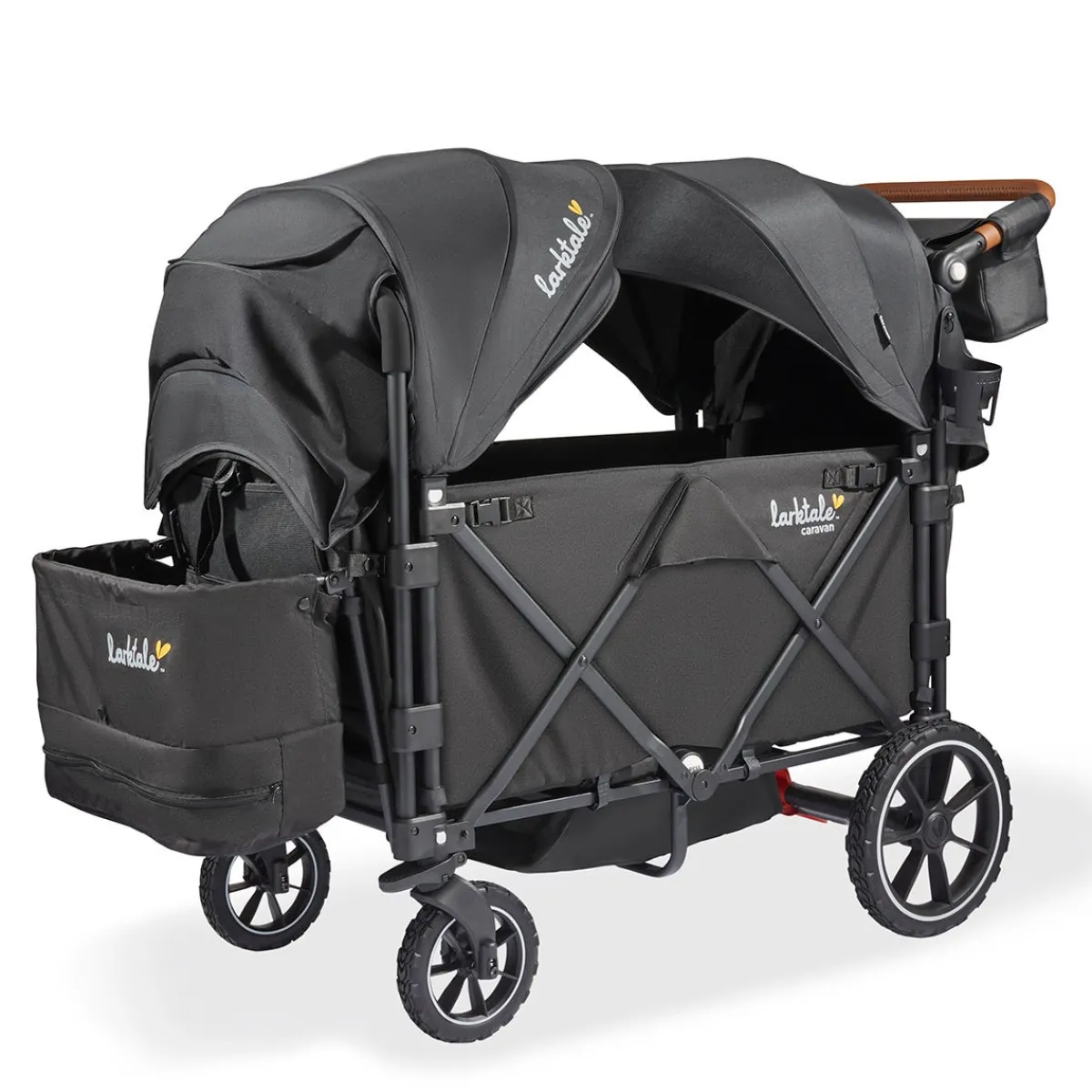 Wagons-Larktale Caravan Stroller Wagon (V3) Bundle