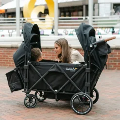 Wagons-Larktale Caravan Stroller Wagon (V3) Bundle