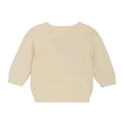 Sweaters + Jackets-Fixoni Cardigan Knit (Eggnog)