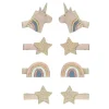 Hair Accessories-Mimi & Lula Celeste Unicorn Mini Clips