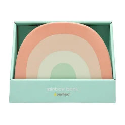 Decorative Objects-Pearhead Ceramic Rainbow Bank
