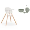 High Chairs & Boosters|Highchairs + Boosters-Lalo Chair + First Bite Starter Kit