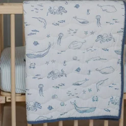 Kids Bedding|Blankets-Pehr Chambray Blanket