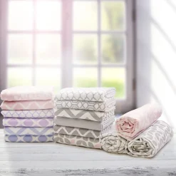 Changing Pads + Covers-Kushies Change Pad Cover Flannel (Print)