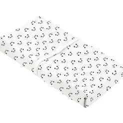 Changing Pads + Covers-Kushies Change Pad Cover Flannel with Slits (Print)