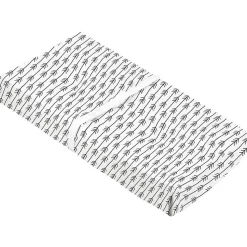 Changing Pads + Covers-Kushies Change Pad Cover Flannel with Slits (Print)