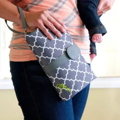 Diaper Bags|Travel Gear-JJ Cole Changing Clutch (Stone Arbor)