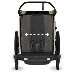 All-Terrain Strollers|Jogging Strollers-Thule Chariot Cross 2 (Double)
