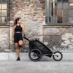 Travel Gear|Stroller Accessories-Thule Chariot Jogging Kit (Double)