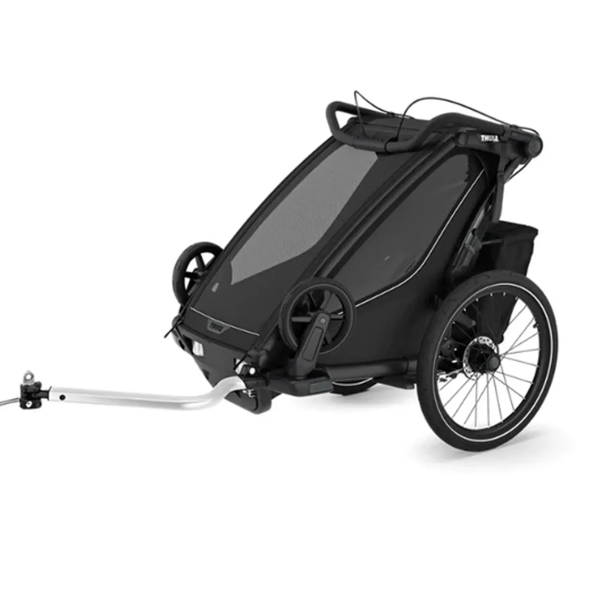 All-Terrain Strollers|Jogging Strollers-Thule Chariot Sport 2 (Double) Black