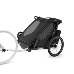 All-Terrain Strollers|Jogging Strollers-Thule Chariot Sport 2 (Double) Black