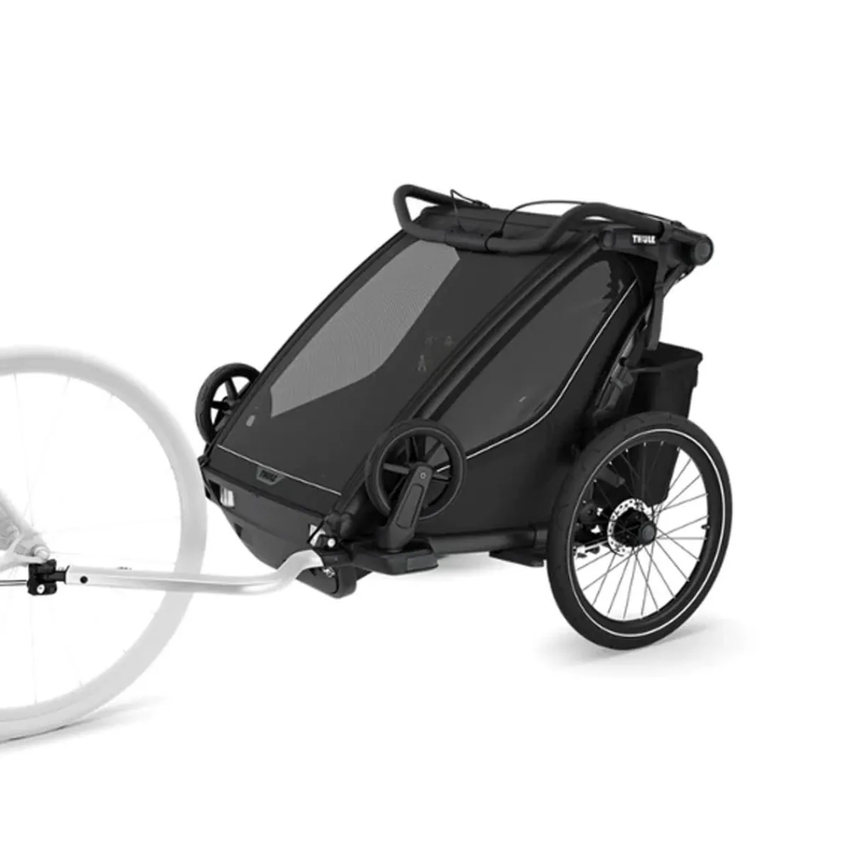 All-Terrain Strollers|Jogging Strollers-Thule Chariot Sport 2 (Double) Black